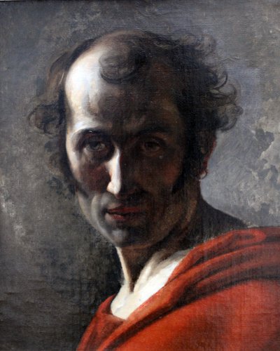 Study of Male Head by Karl Wilhelm Wach